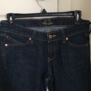 Old navy dark wash boot cut jeans